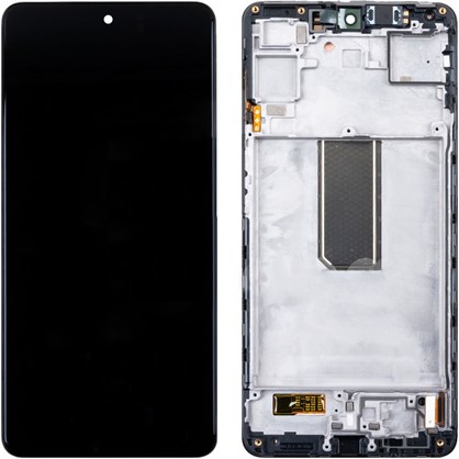 Samsung Galaxy M54 SM-M546 Ekran Dokunmatik (Servis Siyah)
