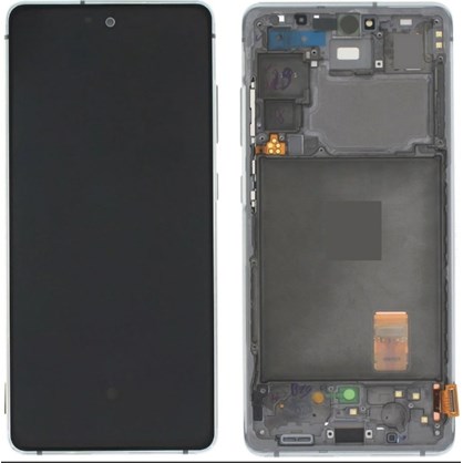 Samsung Galaxy S21 FE Ekran Dokunmatik (Çıtalı Servis Beyaz)