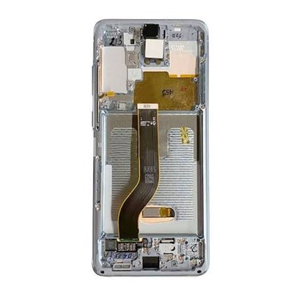 Samsung Galaxy S20 Plus Ekran Dokunmatik (Çıtalı Servis Mor)