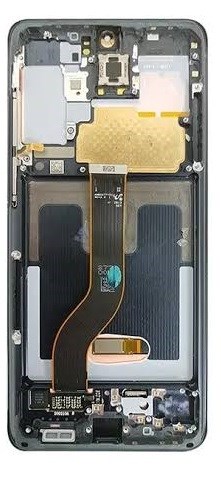 Samsung Galaxy S20 Ultra Ekran Dokunmatik (Servis Çıtalı Siyah)