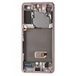 Samsung Galaxy S21 Ekran Dokunmatik (Çıtalı Servis Pembe)