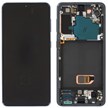 Samsung Galaxy S21 Ekran Dokunmatik (Çıtalı Servis Siyah)