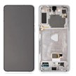 Samsung Galaxy S21 Plus Ekran Dokunmatik (Çıtalı Servis Gümüş)
