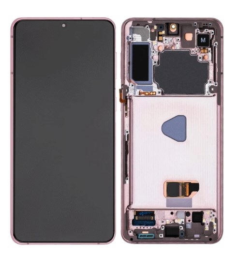 Samsung Galaxy S21 Plus Ekran Dokunmatik (Çıtalı Servis Mor)