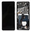 Samsung Galaxy S21 Ultra Ekran Dokunmatik (Çıtalı Servis Siyah)