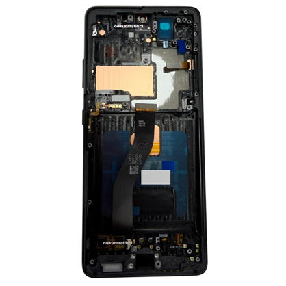 Samsung Galaxy S21 Ultra Lcd Ekran Dokunmatik (Çıtalı Oled)