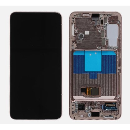 Samsung Galaxy S22 Ekran Dokunmatik (Servis Çıtalı Gold)