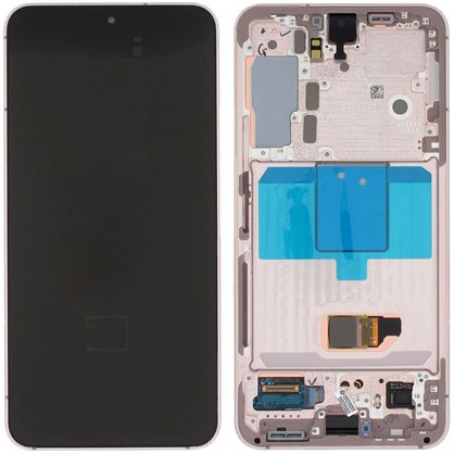 Samsung Galaxy S22 Ekran Dokunmatik (Servis Çıtalı Mor)