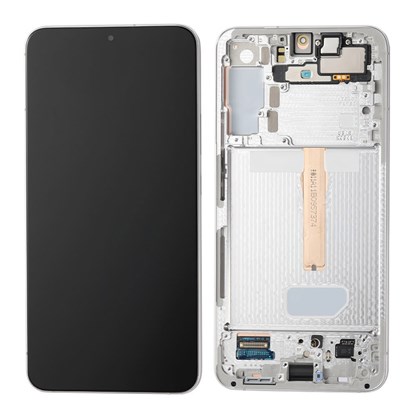 Samsung Galaxy S22 Plus Ekran Dokunmatik (Servis Çıtalı Beyaz)