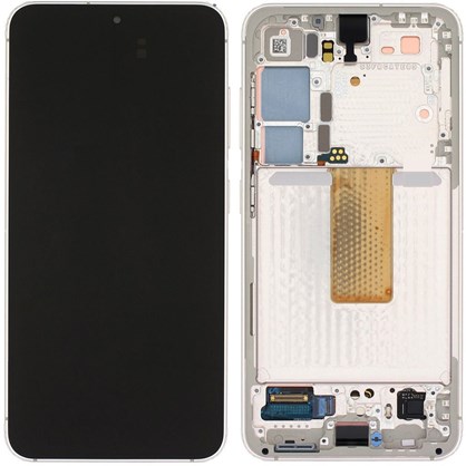 Samsung Galaxy S23 Ekran Dokunmatik (Servis Krem Çıtalı)