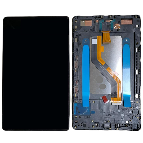 Samsung Galaxy Tab A 8 SM-T290 Lcd Ekran Dokunmatik Siyah Çıtalı