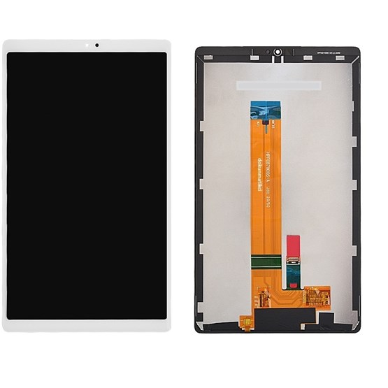 Samsung Galaxy Tab A7 SM-T220 Lcd Ekran Dokunmatik Set Beyaz