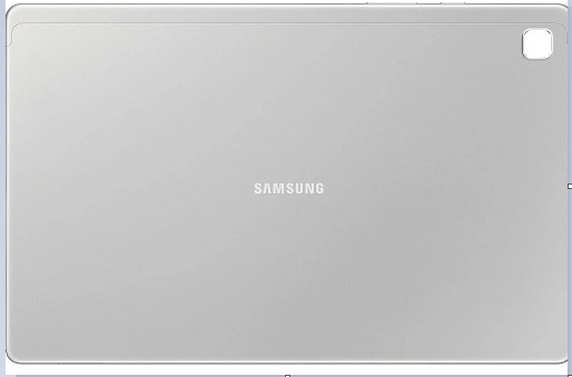 Samsung Galaxy Tab A7 SM-T500 Arka Kapak Kasa Gümüş