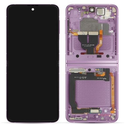 Samsung Galaxy Z Flip 3 5G Ekran Dokunmatik (Servis Mor Çıtalı)