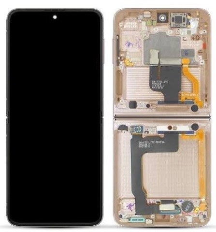 Samsung Galaxy Z Flip 4 5G Ekran Dokunmatik (Servis Gold Çıtalı)