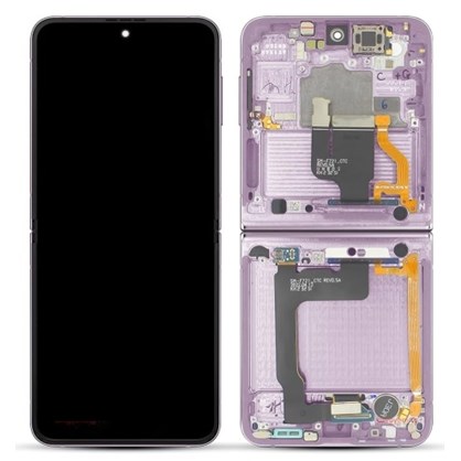 Samsung Galaxy Z Flip 4 5G Ekran Dokunmatik (Servis Mor Çıtalı)