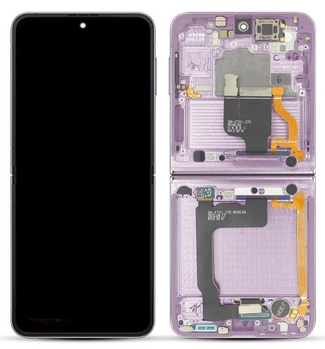 Samsung Galaxy Z Flip 4 5G Ekran Dokunmatik (Servis Mor Çıtalı)