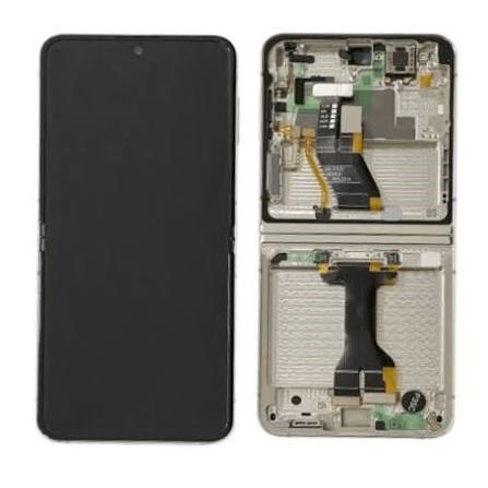 Samsung Galaxy Z Flip 5 5G Ekran Dokunmatik (Servis Krem Çıtalı)
