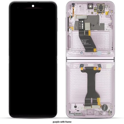 Samsung Galaxy Z Flip 5 5G Ekran Dokunmatik (Servis Mor Çıtalı)