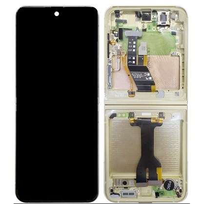 Samsung Galaxy Z Flip 6 5G Ekran Dokunmatik (Servis Sarı Çıtalı)