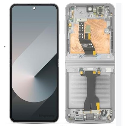 Samsung Galaxy Z Flip 6 5G Ekran Dokunmatik (Servis Siyah Gümüş)
