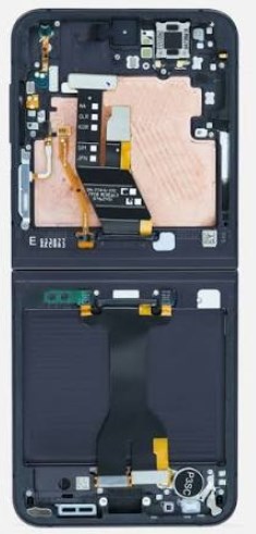 Samsung Galaxy Z Flip 6 5G Ekran Dokunmatik (Servis Siyah Çıtalı)