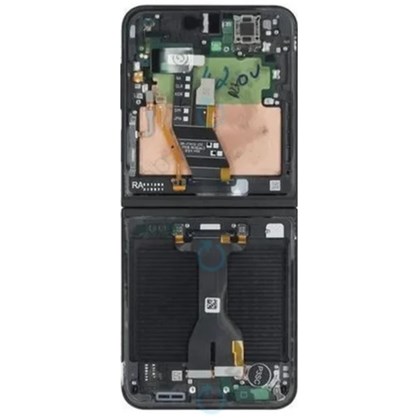 Samsung Galaxy Z Flip 7 5G Ekran Dokunmatik (Servis Siyah Çıtalı)