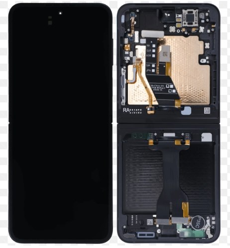 Samsung Galaxy Z Flip 7 FE 5G Ekran Dokunmatik (Servis Siyah Çıtalı)