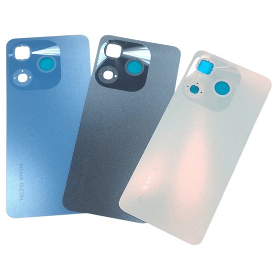 Tecno Spark 10 4G Arka Kapak Pil Kapağı Siyah