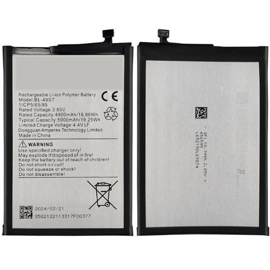 Tecno Spark 10 4G Batarya Pil