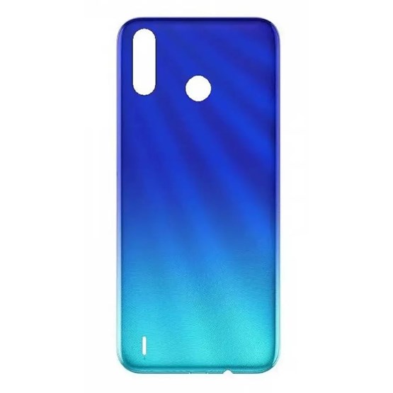 Tecno Spark 4 Lite Arka Kapak Pil Kapağı Mavi