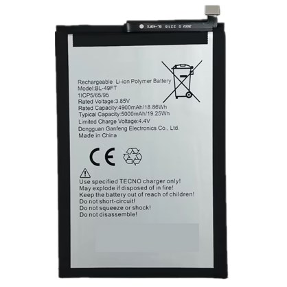 Tecno Spark 8 Batarya Pil