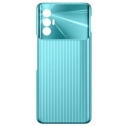 Tecno Spark 8 Pro Arka Kapak Pil Kapağı Mavi