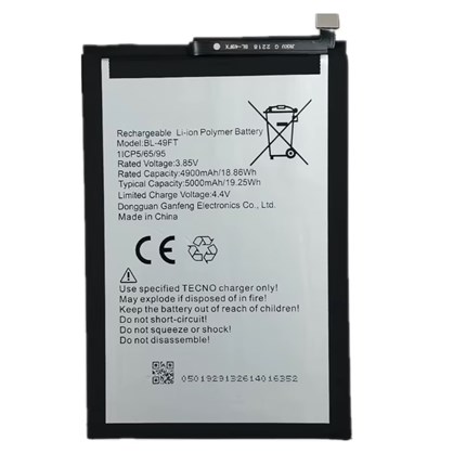 Tecno Spark 9 Pro Batarya Pil