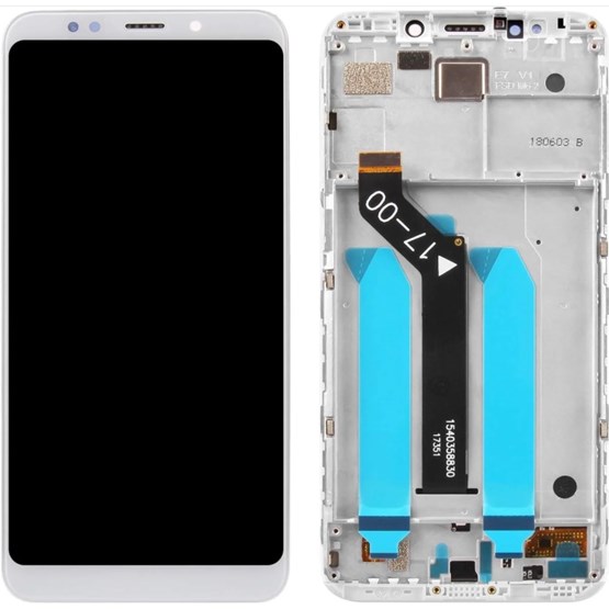 Xiaomi Redmi 5 Plus Lcd Ekran Dokunmatik (Çıtalı Beyaz)
