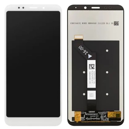 Xiaomi Redmi 5 Plus Lcd Ekran Dokunmatik (Beyaz Orjinal)