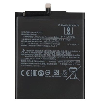 Xiaomi Redmi 6 Batarya Pil