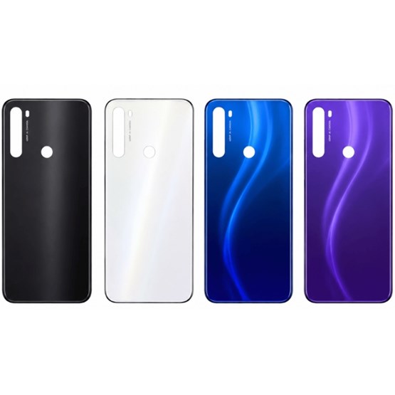 Xiaomi Redmi Note 8 Arka Kapak Pil Kapağı Siyah