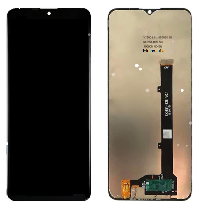 Zte Nubia V30 Vita 8030 Lcd Ekran Dokunmatik