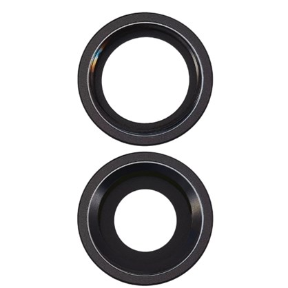 Apple İPhone 11 Kamera Camı Kamera Lensi Full Siyah