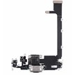 Apple iPhone 11 Pro Şarj Soketi Kulaklık Mikrofon Filmi Flex Gri