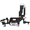 Apple iPhone 11 Şarj Soketi Kulaklık Mikrofon Film Bordu Mor