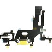 Apple iPhone 11 Şarj Soketi Kulaklık Mikrofon Film Bordu Sarı