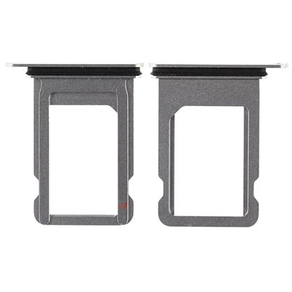 Apple iPhone X Sim Kart Yuvası Sim Tray Beyaz Silver