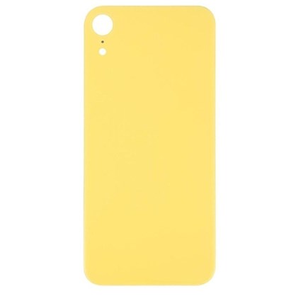 Apple iPhone XR Arka Cam Pil Kapağı Sarı