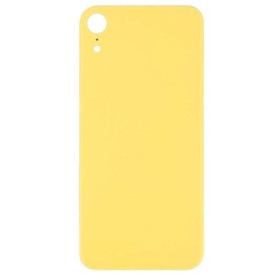 Apple iPhone XR Arka Cam Pil Kapağı Sarı