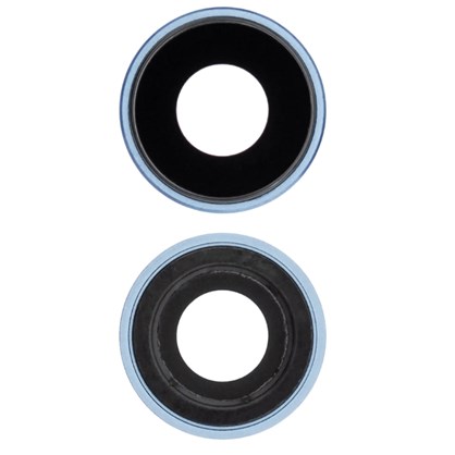 Apple iPhone XR Kamera Camı Kamera Lensi Full Mavi