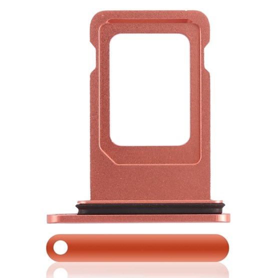 Apple iPhone XR Sim Kart Yuvası Mercan Coral
