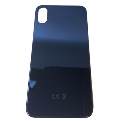 Apple iPhone XS Arka Cam Pil Kapağı Uzay Grisi Siyah