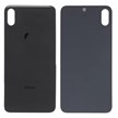 Apple iPhone XS Max Arka Cam Pil Kapağı Uzay Grisi Siyah